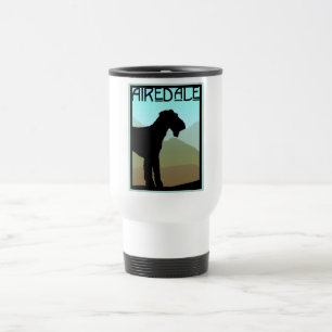 Craftsman Airedale Terrier Travel Mug
