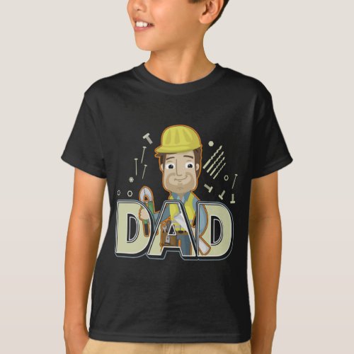 Craftsman Dad Electrician Husband Handyman T_Shirt