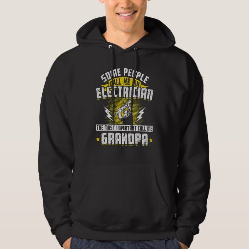 Craftsman Grandpa Dad Electrician Hoodie