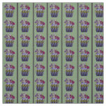 Craftsman Lily Vase 58" Cotton Twill  Fabric