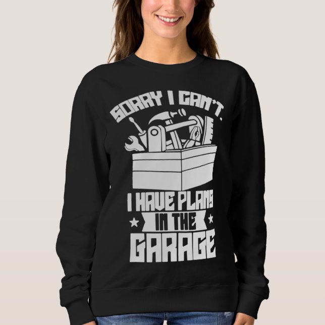 Craftsman mechanic hobbyist mechatronics craft sweatshirt (Front)