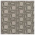 Craftsman Optical Illusion (Ash Brown) Fabric