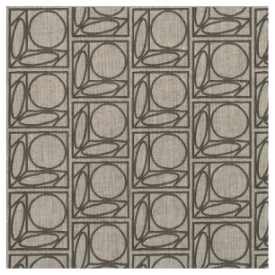 Craftsman Optical Illusion (Ash Brown) Fabric