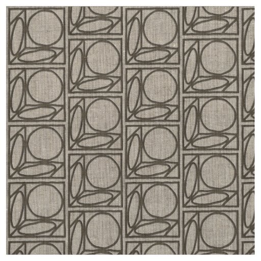 Craftsman Optical Illusion (Ash Brown) Fabric