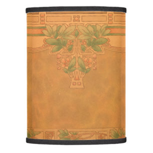 Craftsman or Mission Style Foliage Berry Frieze Lamp Shade
