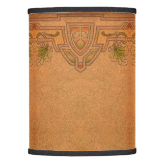 Craftsman or Mission Style Oak Leaf Acorn Frieze Lamp Shade