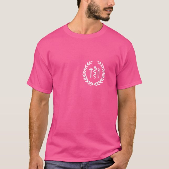 Craftsman t-shirt blacksmith symbol, mobile phone  (Front)