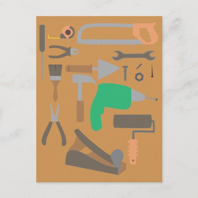 Craftsman Tools Postcard (Front)