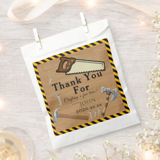 Craftsman's Birthday Favor Bag