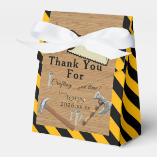 Craftsman's Birthday Favor Boxes