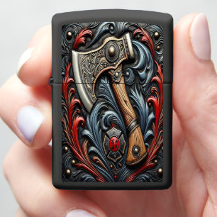 Craftsmanship on Display With a Fireman's Axe Zippo Lighter