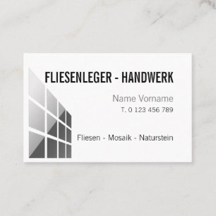 craftsmanship tile business card