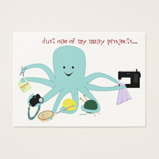 Customizable Crafty 8 Hang Tag Business Card Templates