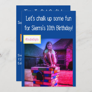 Crafty Chalk Paint Party Invitation