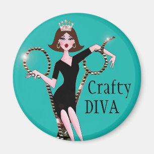 Crafty DIVA magnet