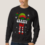 Crafty Elf Matching Family Group Christmas Holiday Sweatshirt<br><div class="desc">Crafty Elf Matching Family Group Christmas Holiday.</div>