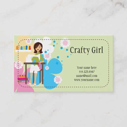 Crafty Girl Business Card