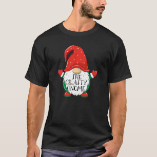 Crafty Gnome Family Matching Group Christmas  Men  T-Shirt