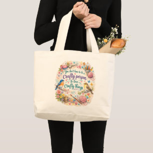 Crafty Person Tote Bag – DIY Lover Gift