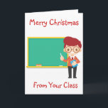 CRAFTY TREE FOR SPECIAL TEACHER AT CHRISTMAS HOLID HOLIDAY CARD<br><div class="desc">THIS CRAFTY TREE WILL PUT A SMILE ON "YOUR" TEACHER'S FACE THIS CHRISTMAS FOR SURE! THANK YOU FOR STOPPING BY ONE OF MY EIGHT STORES!!!</div>