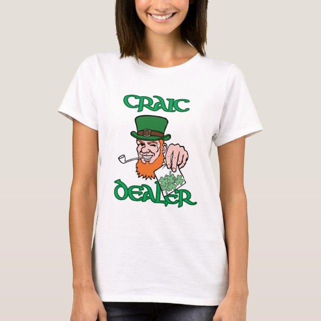 Craic Dealer Ladies TShirt (Front)