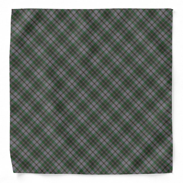 Craig Ancient Scottish Clan Tartan Bandana (Front)