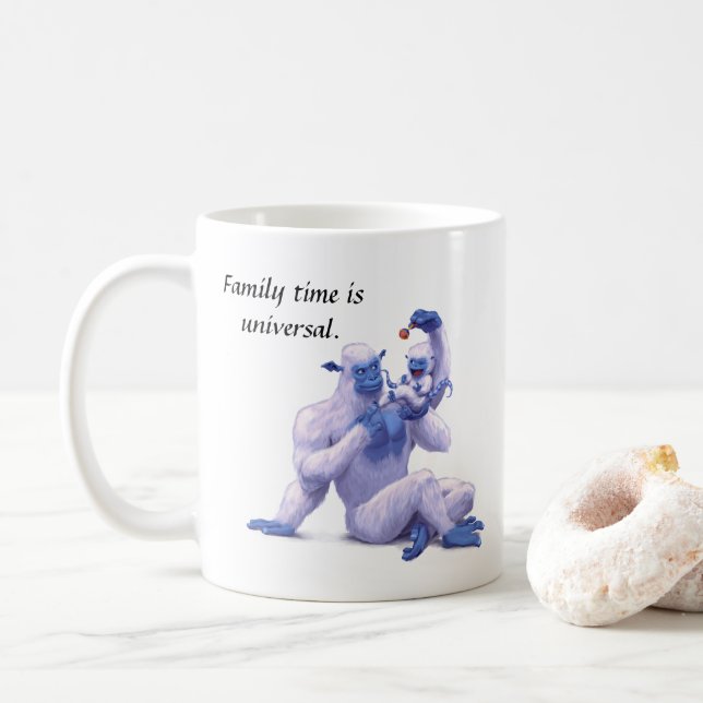 Craig and Ellie Mug (With Donut)
