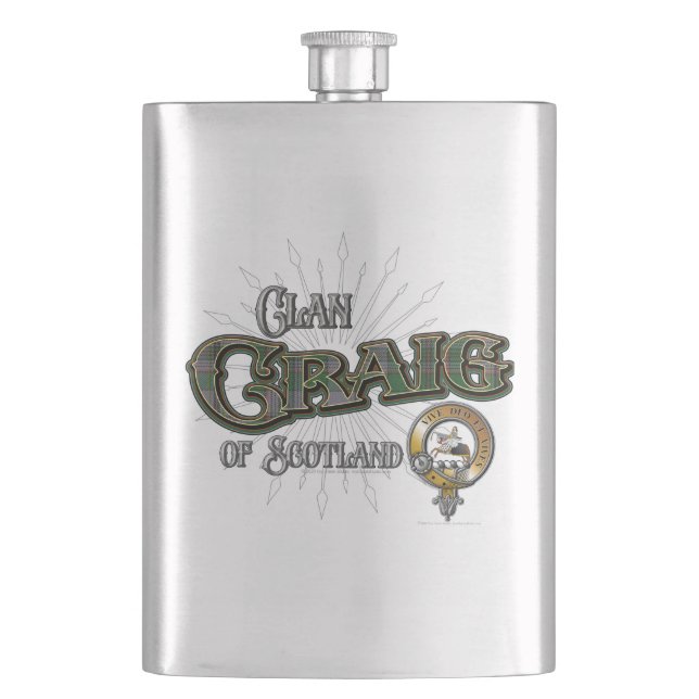 Craig Clan Flask (Front)