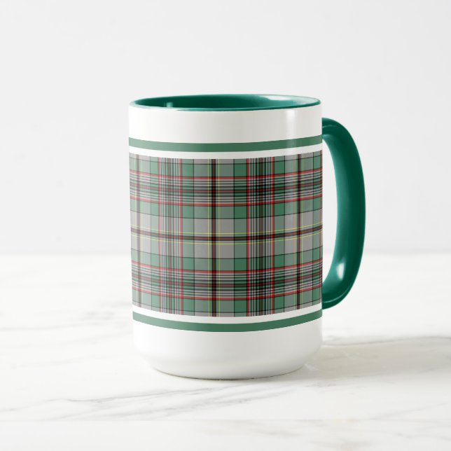 Craig Clan Scottish Tartan Mug (Front Right)