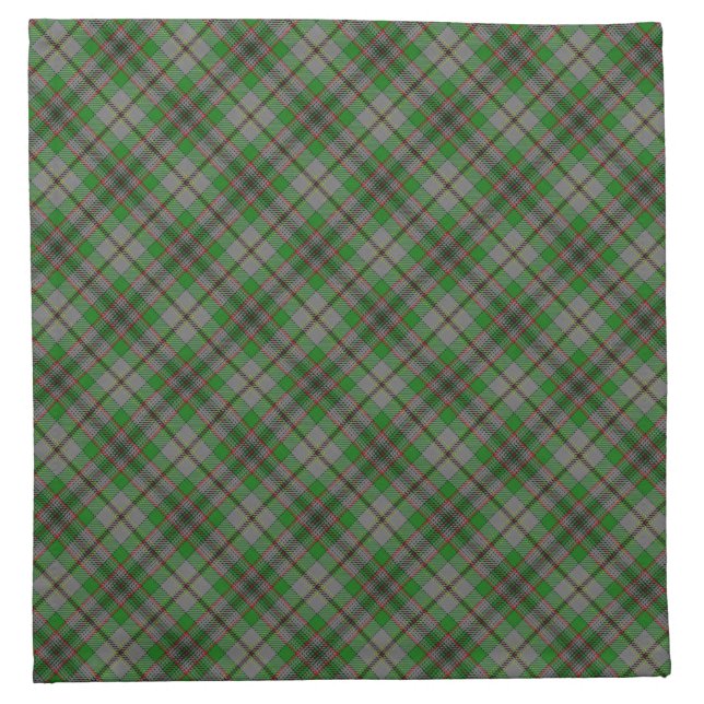Craig Scottish Clan Tartan Napkins (Front)