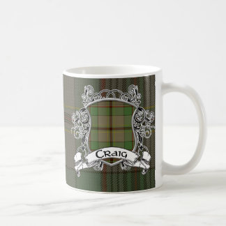 Craig Tartan Shield Coffee Mug
