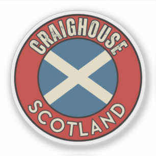 Craighouse, Scotland Sticker