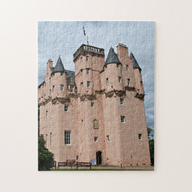 Craigievar Castle Aberdeen. Jigsaw Puzzle (Vertical)