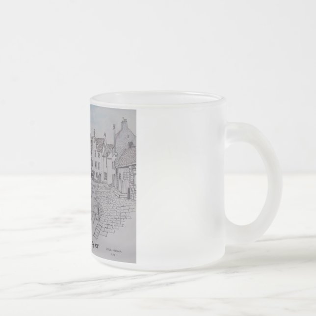 Crail Frosted Glass Coffee Mug (Right)