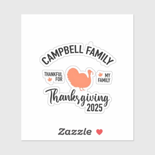 Crampbell Family 2025 Thanksgiving Turkey Dinner 