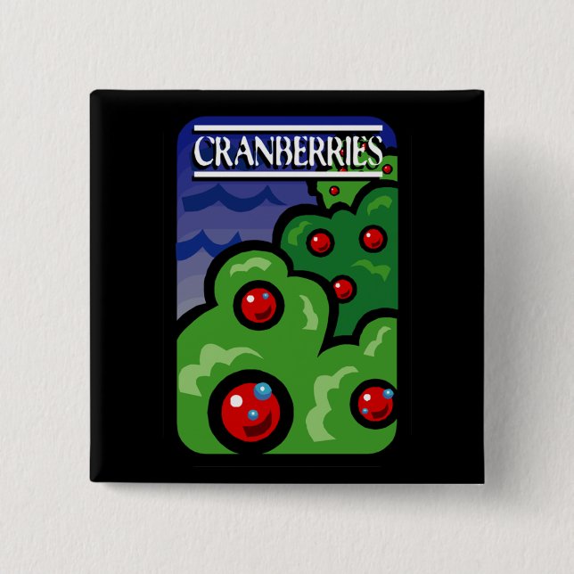 Cranberries Button (Front)