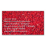 Cranberries Festive Red Business Card Magnet
