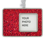 Cranberries Festive Red Christmas Ornament