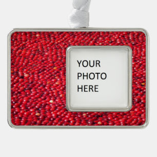 Cranberries Festive Red Christmas Ornament