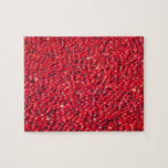 Cranberries Festive Red Jigsaw Puzzle