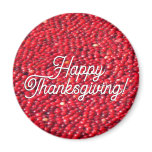 Cranberries Festive Red Magnet