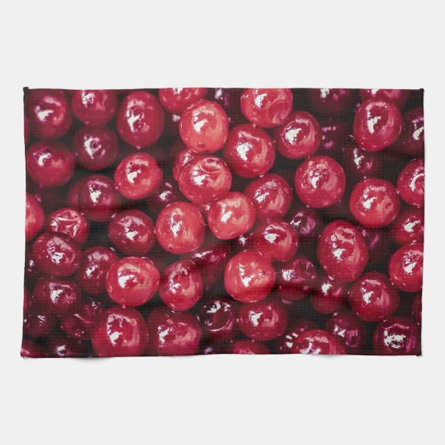 Cranberries Kitchen Towel (Horizontal)