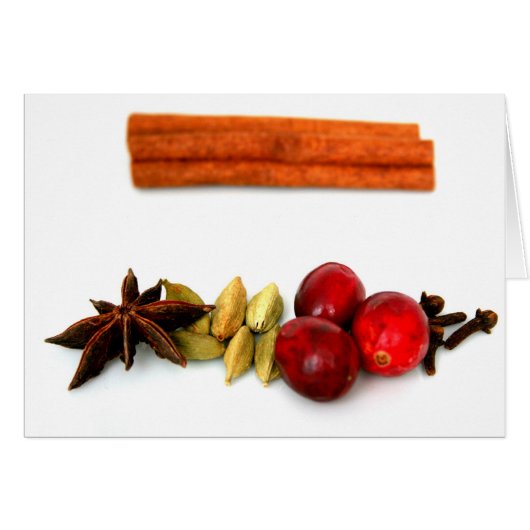 Cranberries & Warm Spices Cards (Front Horizontal)
