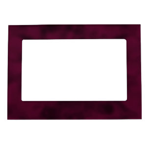 Cranberry and Black Mottled Magnetic Frame