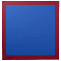 Cranberry and Blueberry-Colored Napkins