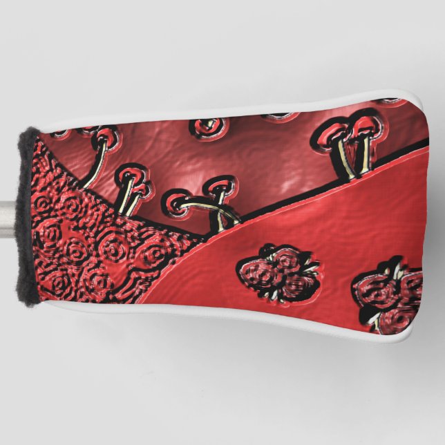 Cranberry Bazaar  Golf Head Cover (Front)