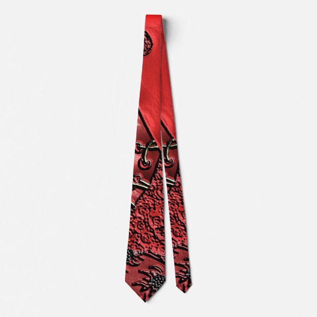 Cranberry Bazaar  Neck Tie (Front)
