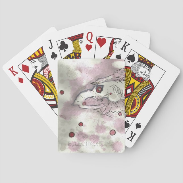 Cranberry Bog Tea Creature 012 Poker Cards (Back)