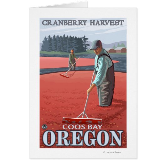 Cranberry Bogs Harvest - Coos Bay, Oregon (Front)