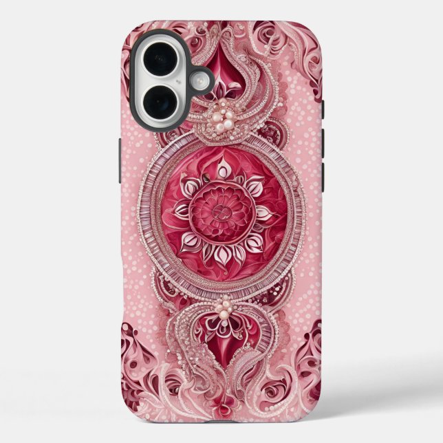 Cranberry Cherry AI art  Case-Mate iPhone Case (Back)